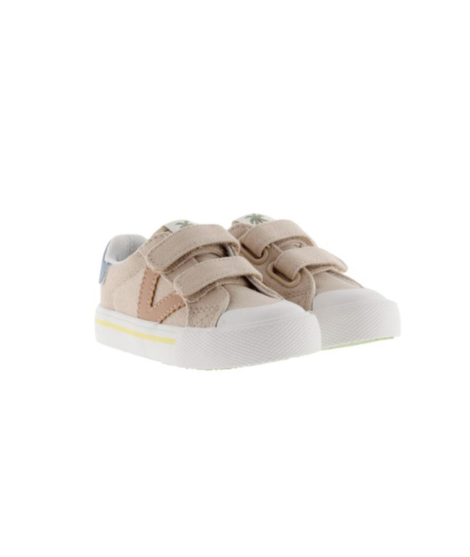 Chaussures Victoria Tribu Tiras Lona Enfant Beige