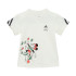 Camiseta adidas Disney Mickey Mouse Infantil Blanco
