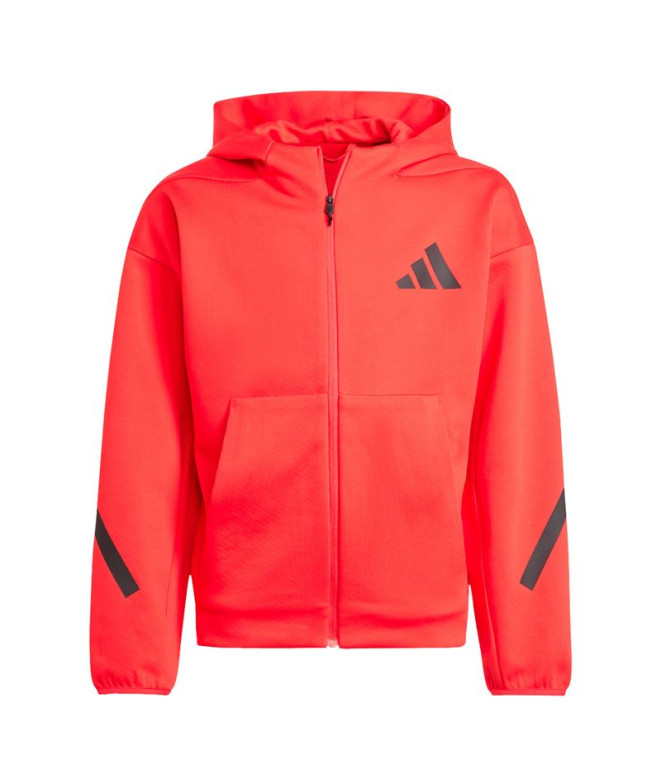 Moletom adidas Infantil Z.N.E.Fz Rubpur/Preto