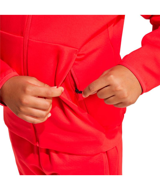 Sweat adidas Enfant Z.N.E.Fz Rubpur/Noir