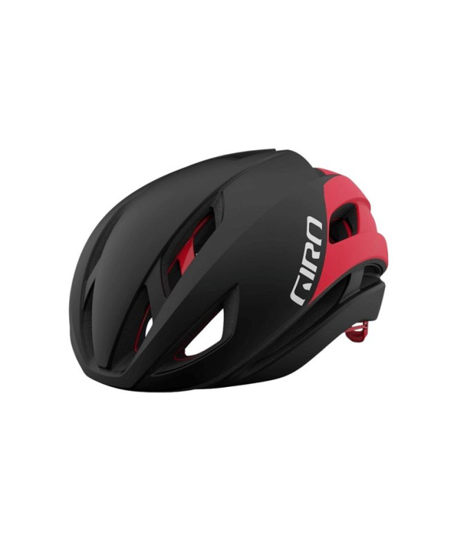 Ciclismo Capacetes Giro Eclipse Spherical Matte Preto/Branco/Vermelho