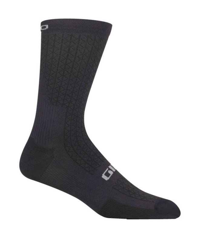 Calcetines de Ciclismo Giro Hrc Team Black/Dark Shadow