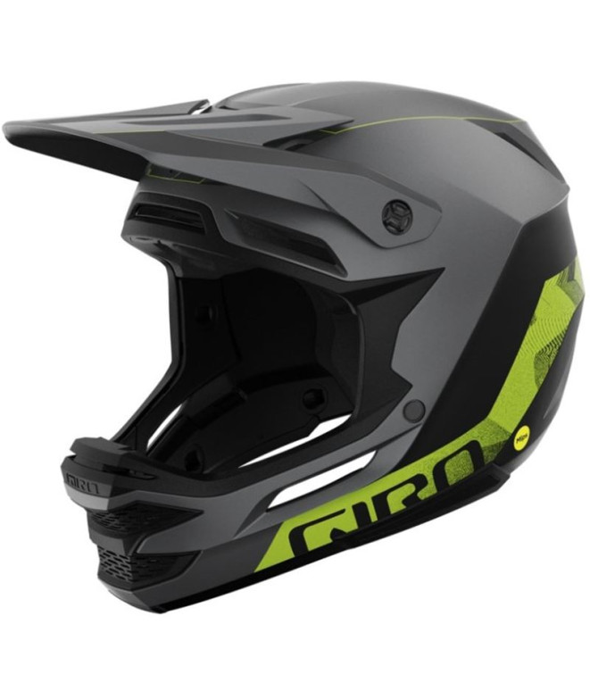 Ciclismo Capacetes da Giro Insurgent Spherical Matte Black/Anodized Lime