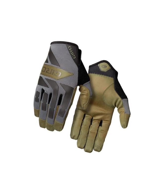 Guantes de Ciclismo Giro Trail Builder Negro/Olive