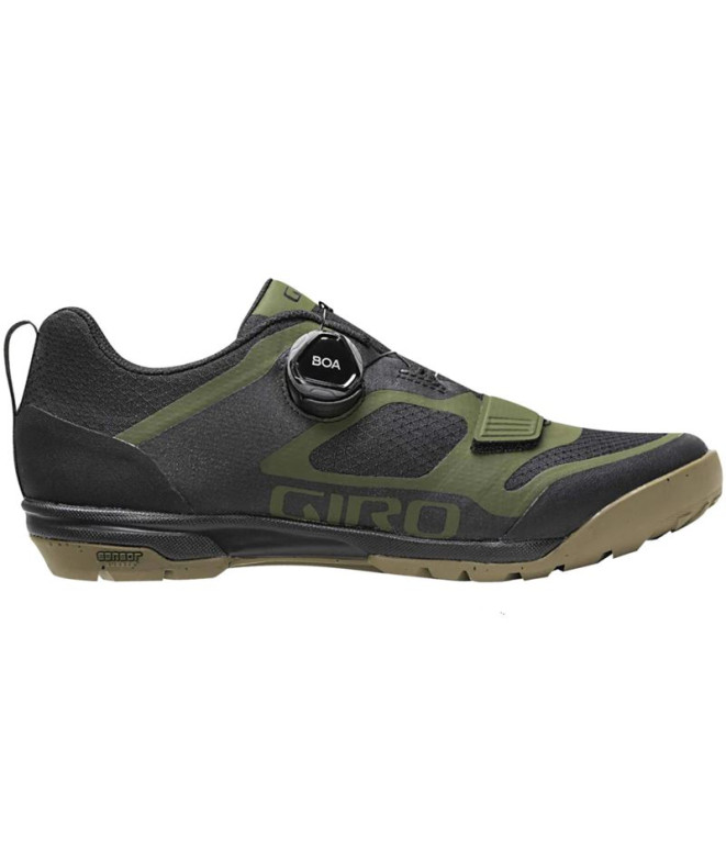 Sapatilhas Ciclismo from Giro Ventana Black/Olive