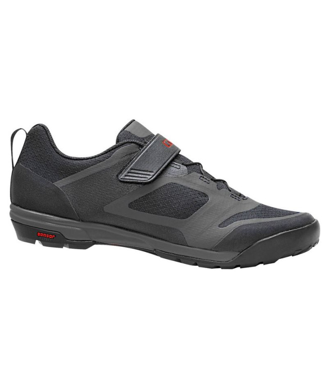 Chaussures Cyclisme de Giro Ventana Fastlace Noir/Ombre foncé