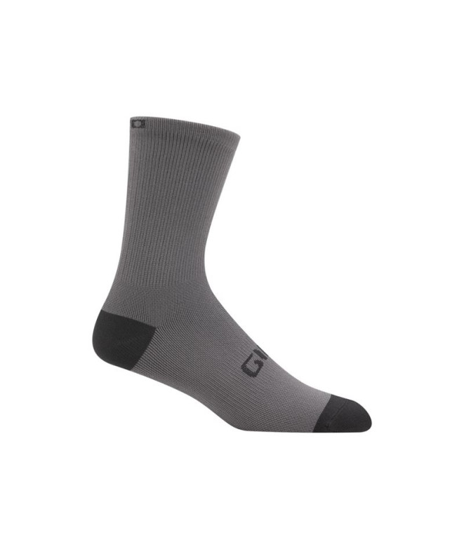 Meias Ciclismo by Giro Xnetic H2O Sock Charcoal