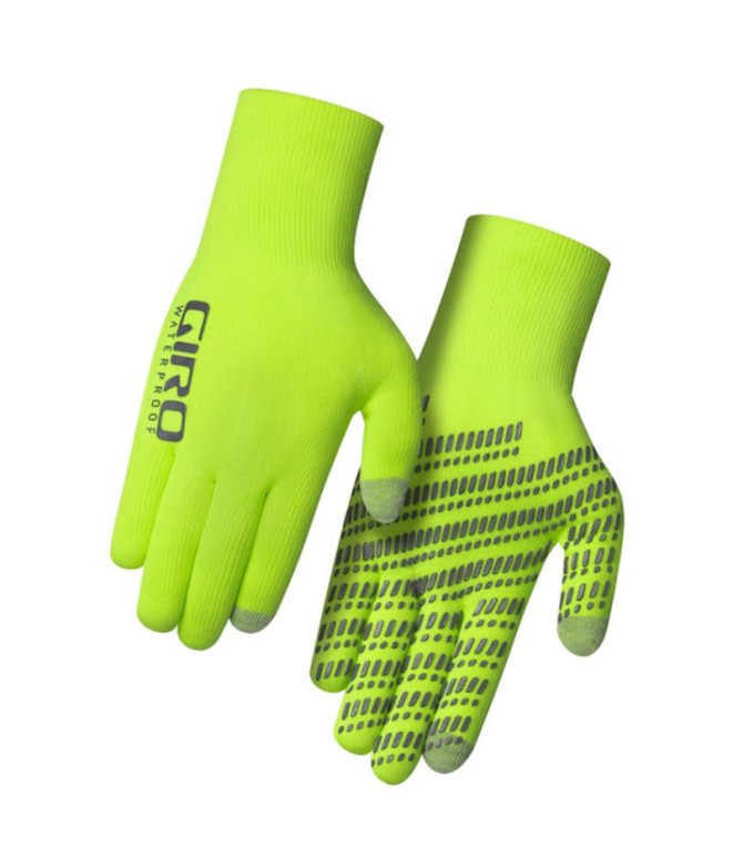 Gants Cyclisme de Giro Xnetic H2O Highlight Jaune/Noir