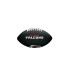 Bola de Futebol Americano Wilson Infantil Mini Nfl Team Soft Touch Fb Bl At Black/