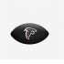Bola de Futebol Americano Wilson Infantil Mini Nfl Team Soft Touch Fb Bl At Black/