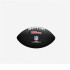Bola de Futebol Americano Wilson Infantil Mini Nfl Team Soft Touch Fb Bl At Black/