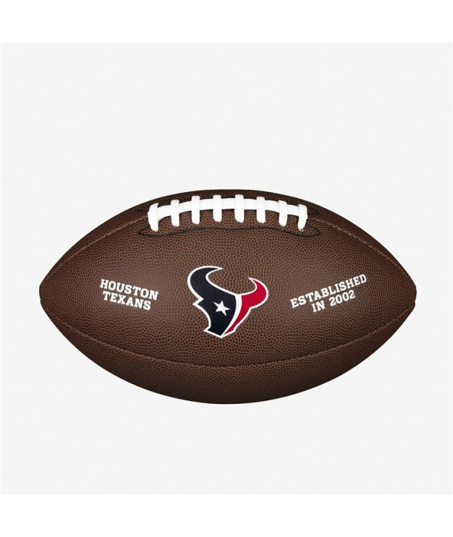 Balón de Fútbol Americano Wilson Nfl Licensed Ball Hu Marrón