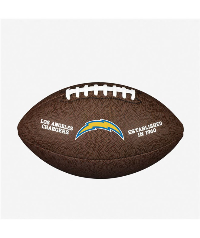Bola de Futebol Americano Wilson Nfl Team Logo Composite Fb Xb Castanho