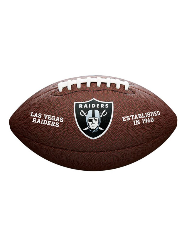 Balón de Fútbol Americano Wilson Nfl Team Logo Composite Fb Marrón