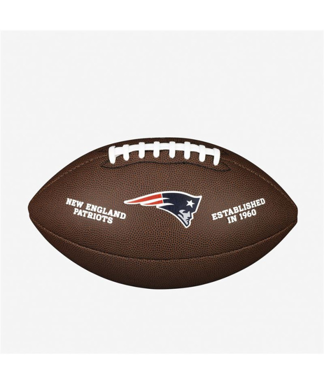 Balle de Football Americano Wilson Ballon Nfl Licensed Ne Brown