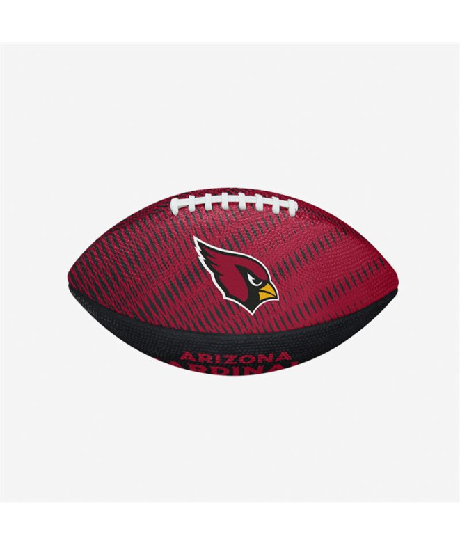 Balón de Fútbol Americano Wilson Nfl Team Tailgate Fb Jr Negro/Rojo/