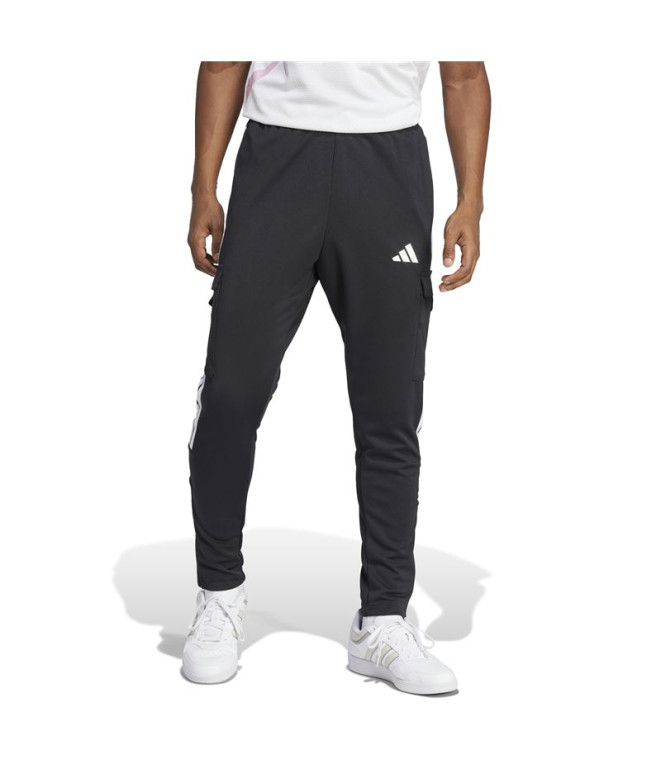 Pantalones adidas Tiro Cargo Hombre Negro/Blanco