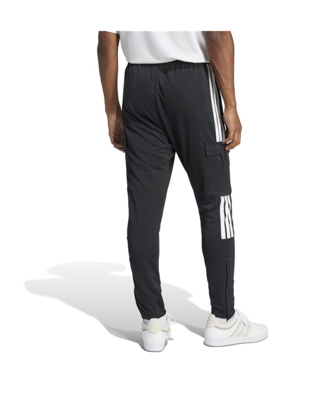 Pantalones adidas Tiro Cargo Hombre Negro/Blanco