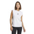 Camiseta adidas Mulher 3 Bandas Sj Tk Branco/Preto