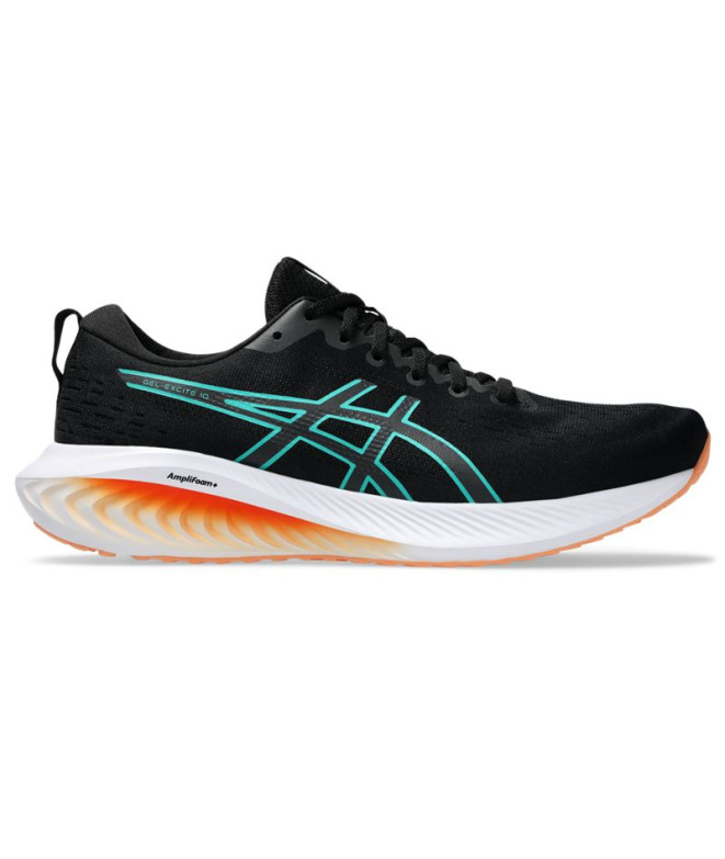 Chaussures Running Gel Homme de ASICS -Excite 10 Black/Wave Teal