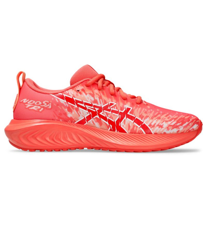 Chaussures Running Gel Enfant de ASICS -Noosa Tri 16 Gs Papaya/Red