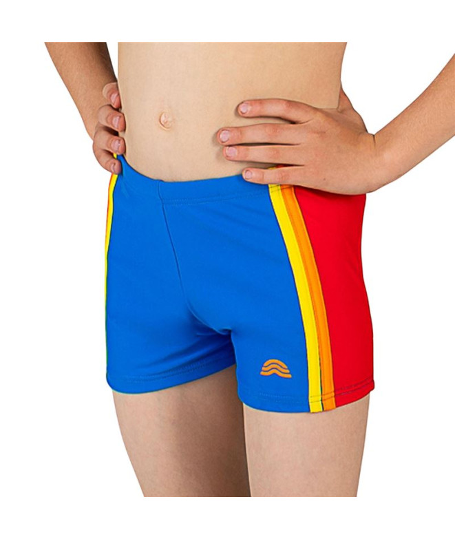 Maillot de bain Natation de Aquarapid Cost.Short Royal_Biosph. Enfant