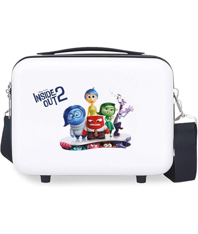 Neceser Disney Adapt Abs Inside Out 2 Blanco