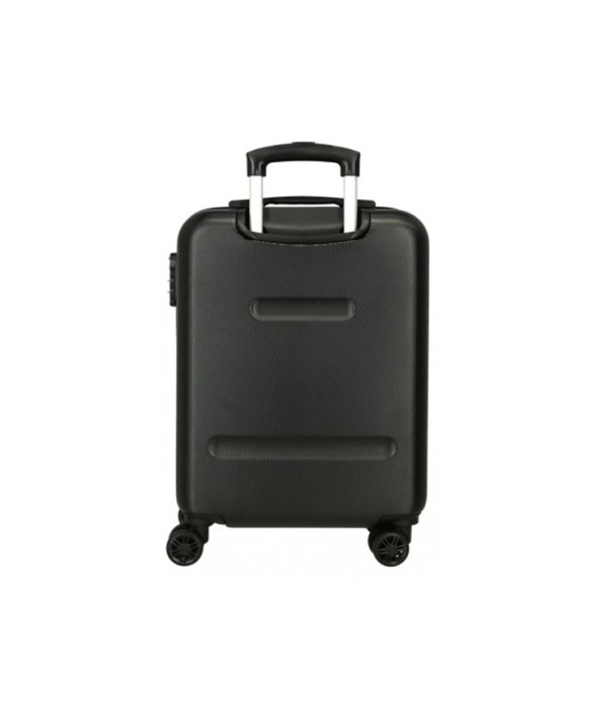 Valise Disney Abs 55Cm 4R Têtes de Mickey Noir