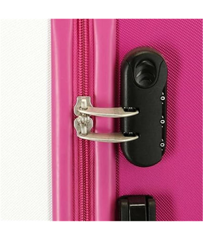 Trolley Abs 50Cm.4R.Hello Kitty You Are Cute Blanc