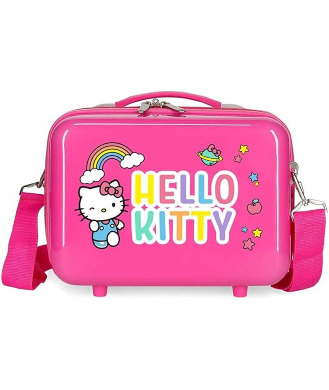 Neceser Abs Hello Kitty You Are Cute Rosa