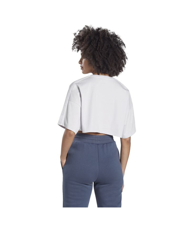 Camiseta de Fitness Reebok Crop Vector Velour