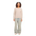 Moletom Mulher Jack & Jones Jxmadi Reg Ls Crew Swt Noos Moonbeam
