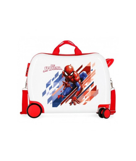 Mala Infantil Marvel Abs 4R Homem-Aranha Branco