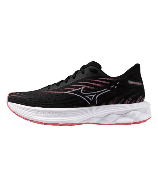 Sapatilhas Running Mizuno Mulher do Wave Skyrise 6 Preto