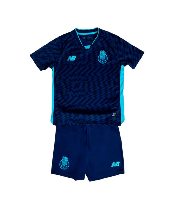 Conjunto Futebol New Balance Kit do FC Porto Terceira Juventude Infantil