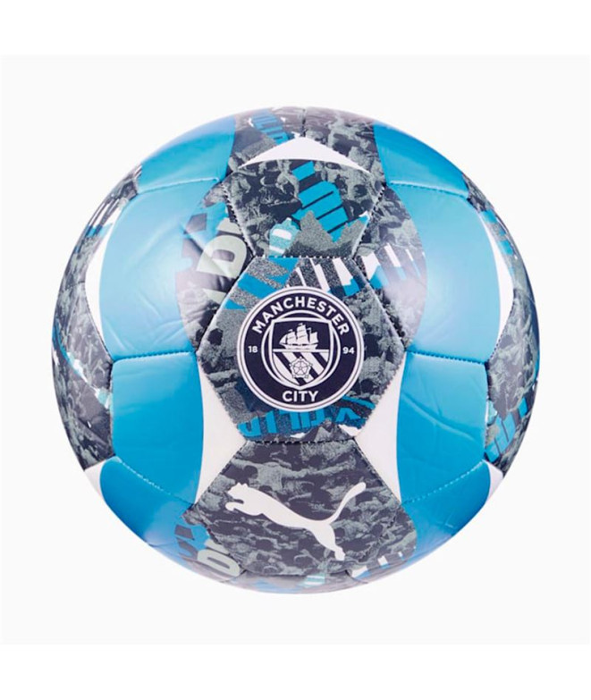 Balón de Fútbol Puma Manchester City Prematch Ball,Strong Gray Team, unisex