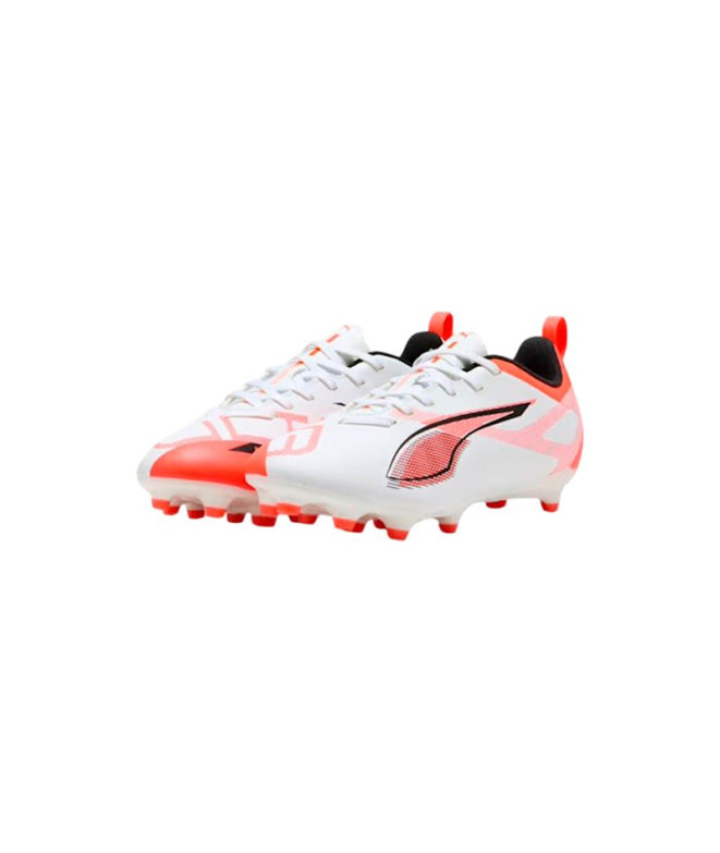 Botas de futebol Puma Ultra 5 Play Fg/Ag J, Whi...