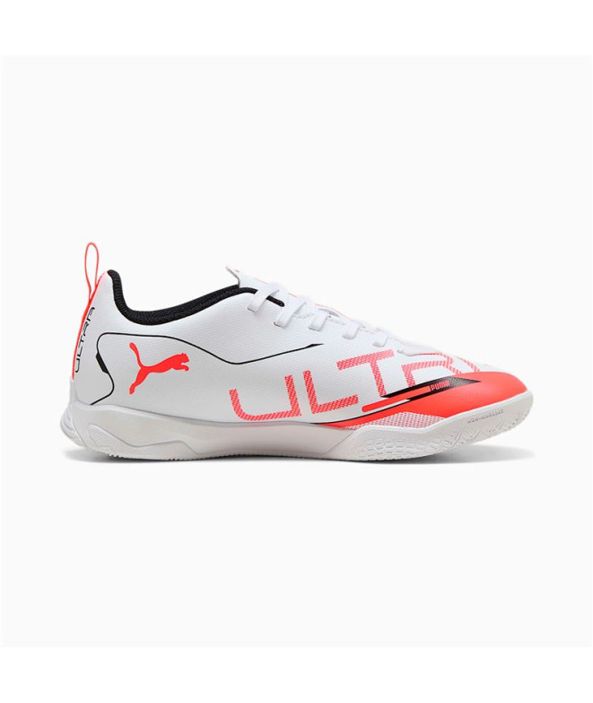 Sapatilhas de Futebol sala Puma Ultra 5 Play It , Branco Menino