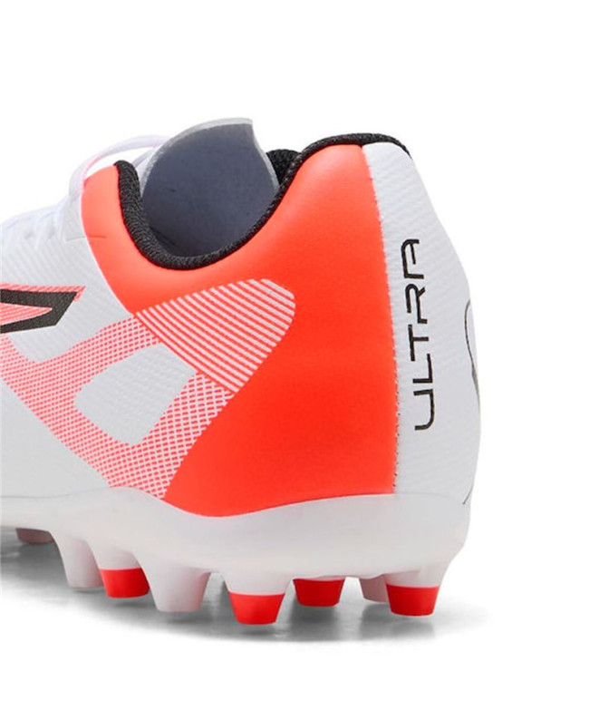Botas de futebol Puma Ultra 5 Play Mg, Branco...