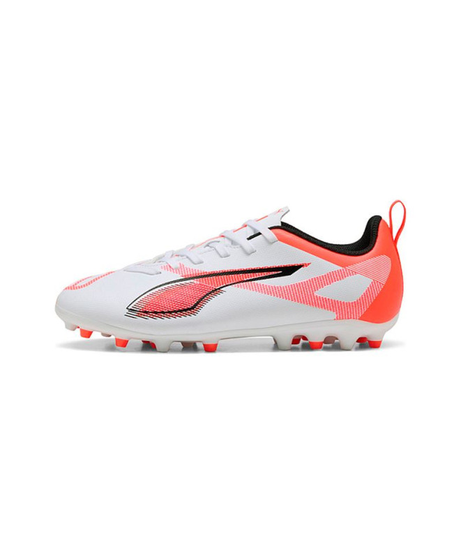 Chaussures de Football sala Puma Ultra 5 Play Mg , Blanc Enfant