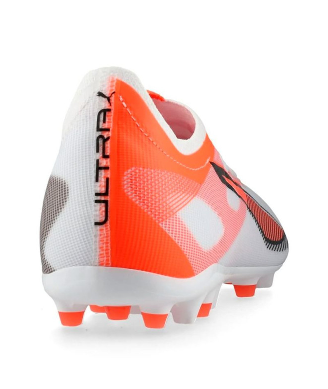 Bottes de football Puma Ultra 5 Match Mg, Blanc...