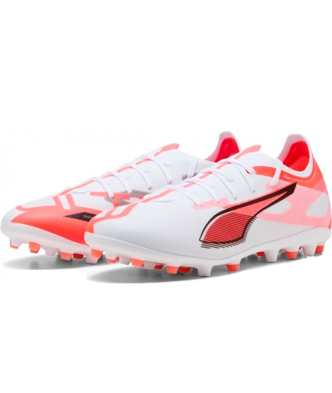 Bottes de football Puma Ultra 5 Match Mg, Whi...