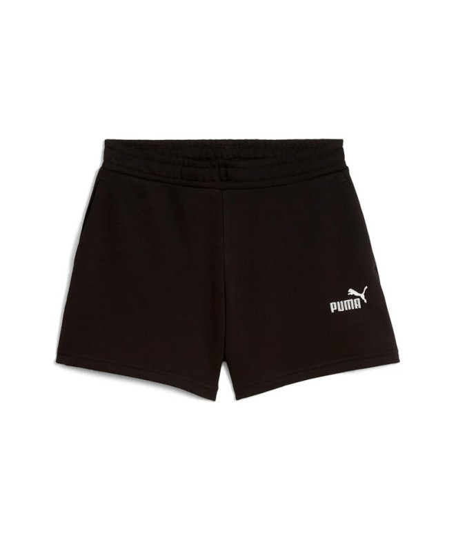 Pantalon Puma Essentials Small No. 1 Logo, noir, Fille