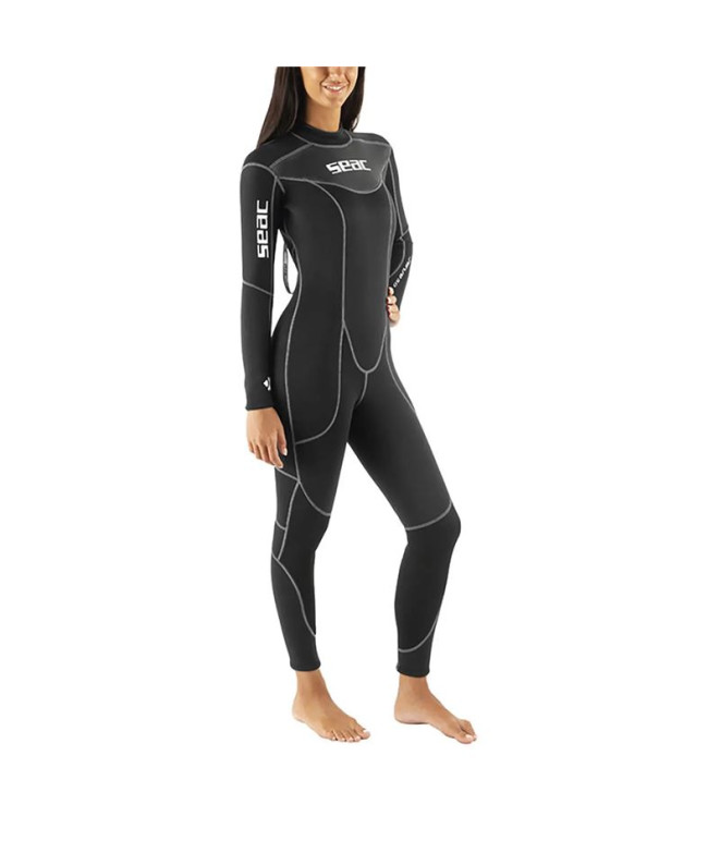 Traje  Seac Sense 3 Mm Mujer Negro