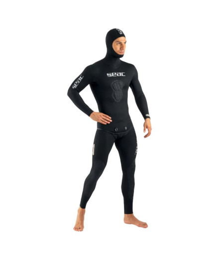 Casaco + Calça 3 Mm Seac Shark Homem Preto