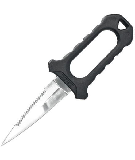 Cuchillo de Buceo Seac Sub Devil Hd Inox Negro