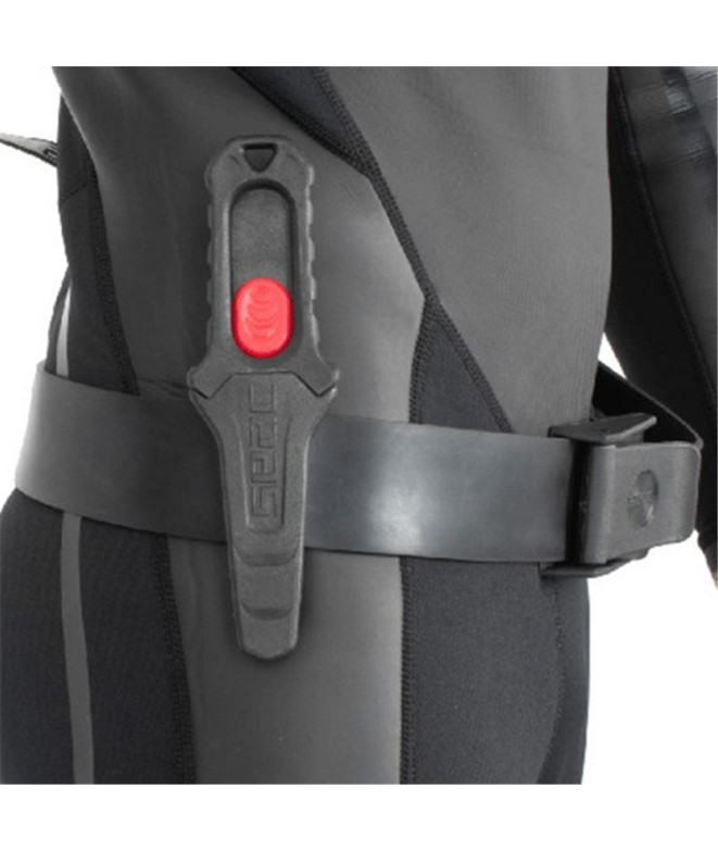 Faca Mergulho de Seac Sub Devil Hd Inox Black