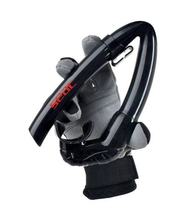 Snorkel Haut Tube Seac Flex S/Bl Noir