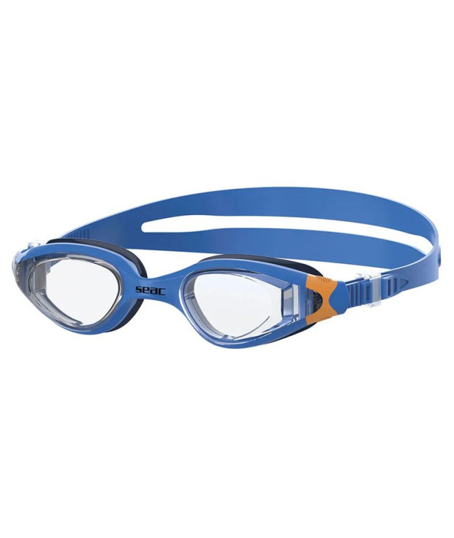 Piscine Lunettes de protection Seac Blue/Orange Rhythm