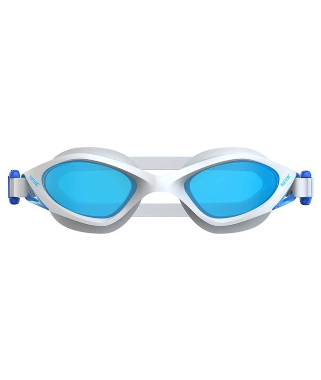 Piscina Óculos de proteção Seac Viper Branco/Azul